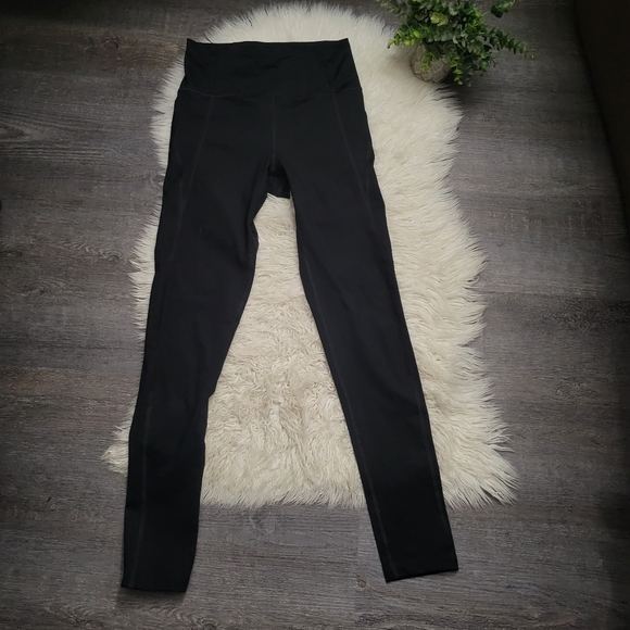 Girlfriend Collective High Rise Compressive Leggings in Black size Medium - Picture 2 of 7